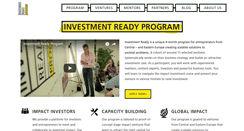 Desktop Screenshot of investment-ready.org